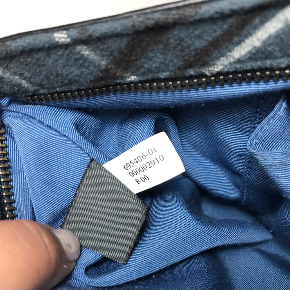 Reserved for Peony- Banana Republic leather trim plaid purse - Picture 7 of 8